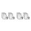 4Pairs Waterproof Windproof Transparent Motorcycle Handlebar Covers 6