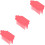 300Pcs Adorable Red Plant Markers Durable Replaceable Garden Labels 4