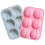 8Pcs Flexible Silicone Brain Shape Chocolate and Candy Baking Molds 9