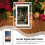 Porta-retratos digital de 5 polegadas em acrílico, 4 GB, 1200 mAh 3