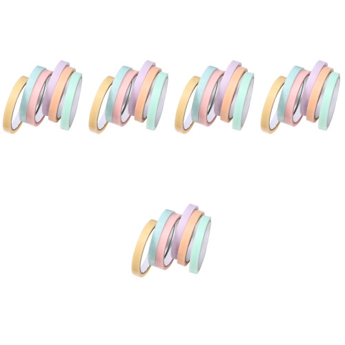 Reusable Plastic Sticky Balls Tape Colorful DIY Decompression Toy 2
