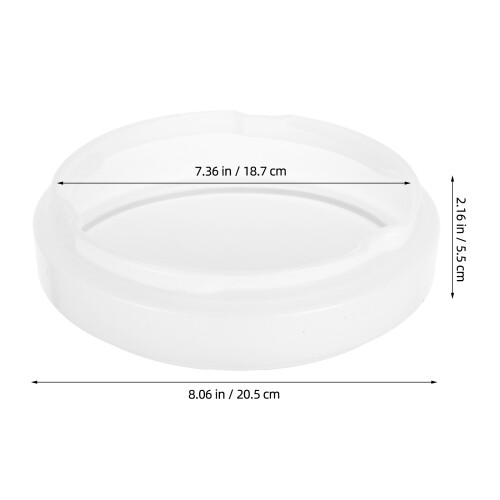 5Pcs Clip on Ceiling Light Shades Silver Plastic for Home Use 1