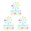 72 Pcs Beach Style Spade Ornaments for Micro Landscape 2