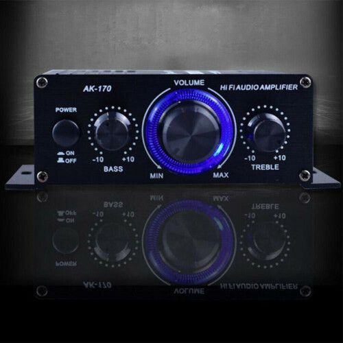 Mini HiFi Bluetooth Stereo Amplifier 400W 1