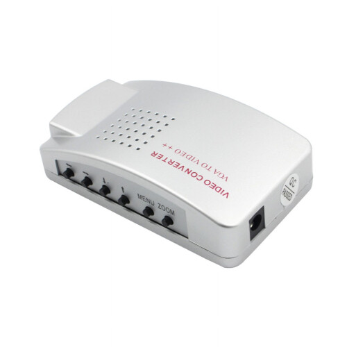 VGA til AV TV Converter Box til PC Laptop 2