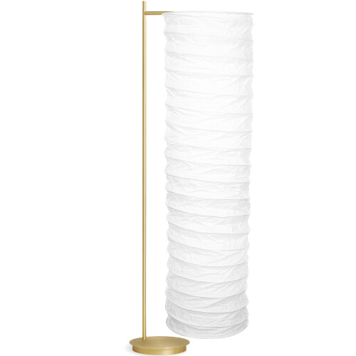 4Pcs Foldable Paper Floor Lamp Shade Ivory Color Light Protector 1