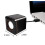 Μίνι ηχεία USB με μπάσα – κύβος 2,56", Aux 3,5 mm 2