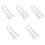 5Pcs Thick Flannel Robe Belt Adjustable White Bathrobe Waist Strap 2