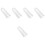 5Pcs Thick Flannel Robe Belt Adjustable White Bathrobe Waist Strap 3