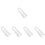 5Pcs Thick Flannel Robe Belt Adjustable White Bathrobe Waist Strap 4
