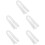 5Pcs Thick Flannel Robe Belt Adjustable White Bathrobe Waist Strap 5