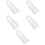 5Pcs Thick Flannel Robe Belt Adjustable White Bathrobe Waist Strap 6