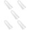 5Pcs Thick Flannel Robe Belt Adjustable White Bathrobe Waist Strap 7