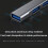 USB 3.0-hub met 4 poorten, slanke aluminium mini-versie 3