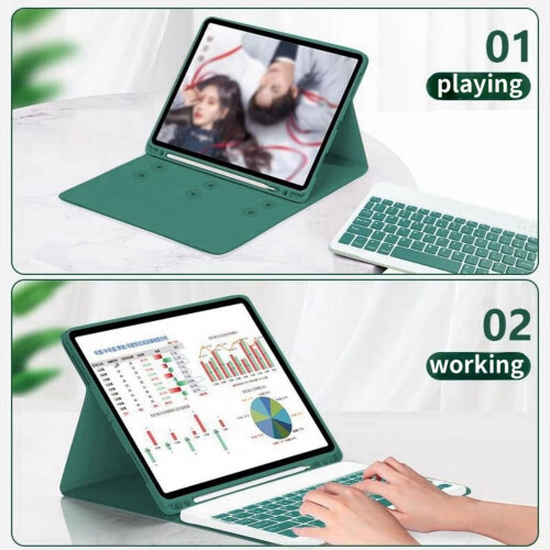 Θήκη Folio για Galaxy Tab 12.4" με μαγνητικό πληκτρολόγιο 2