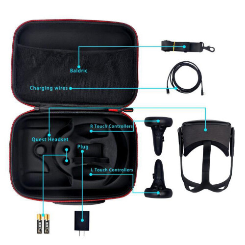 Quest VR Headset Draagtas EVA1Pack 1