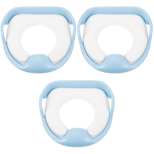 3Pcs Children Training Toilet Seat Comfortable PP ABS Assorted Colors 1