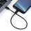USB-C no Micro-USB Sync-Ladekabel K1U Z0 3