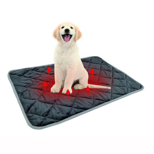 Tapis chauffant auto-chauffant pour animaux de compagnie, activé par la pression 2