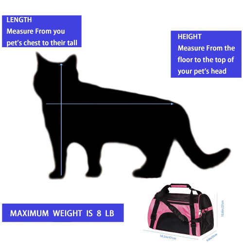 Cat Carrier Soft-Sided Medium Airline Approved 1