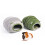Guinea Pig Bed Warm Bunny Cave Hideout for Small Pets 2