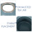 Decorative Ceramic Ashtray Covered Multi Color Indoor Smoking Tray 5