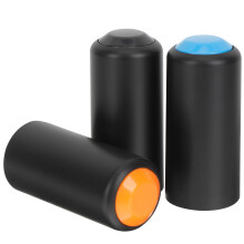 15Pièces Couvre-Piles Microphone Plastique Coloré Pour Micro