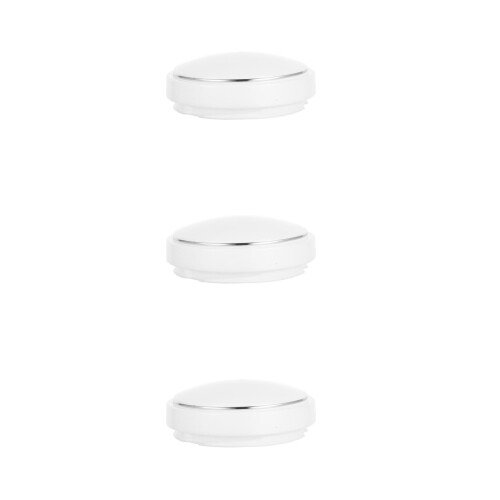 3Pcs Plastic Clip on Ceiling Light Shades Silver Durable Design 2