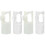 4Pcs Assorted Color Nylon Flute Mouthpieces Durable Blow Aid Accessory 1