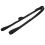 Zwart Heavy Duty Leg Lifter Strap Voor Training En 1