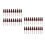 40Pcs Brown Conical Flap Wheel Sanding Polishing Deburring Rotary Tool 1