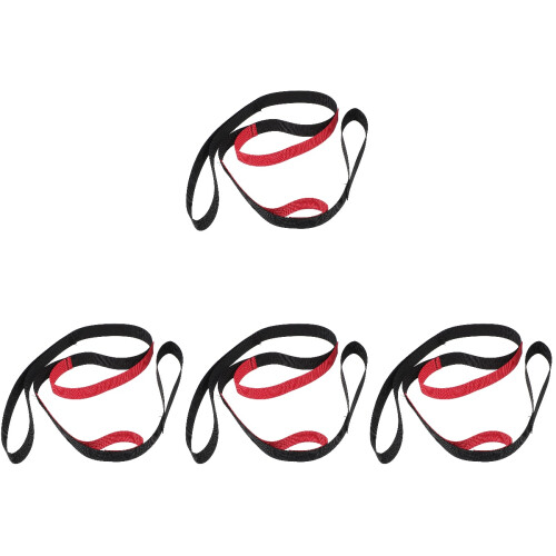 4Pcs Red Heavy Duty Leg Lifter Strap Practical for Sprint and Gym Use