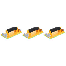 3Pièces Support Ponçage Avec Mousse Ergonomique Durable
