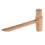 Weicher Baseballhandschuh Hammer Holz in Gelb 1