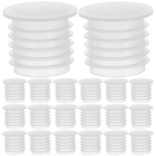 200St Transparante Plastic Flessenstopper Voor Zout- En Peperstrooiers
