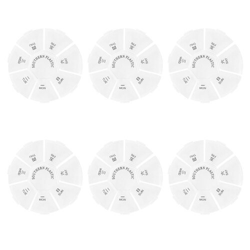 12Pièces Conteneurs Simples De Rangement