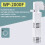 Aquariumfilterpomp 350-1200 l/u met interne beluchting 3