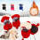Dog Winter Plush Boots Anti-skid Soft Sole4pcs 3