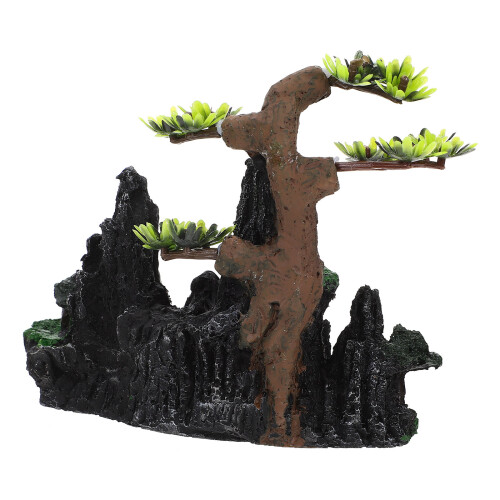 Διακόσμηση Ενυδρείου από Ρητίνη Rockery 17x6.5x13cm 2