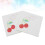 Serviettes Papier Cerise Absorbantes Pour Soirée 11