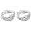 Corde Élastique Blanche Multiusage Pour Lacets Manchette 2