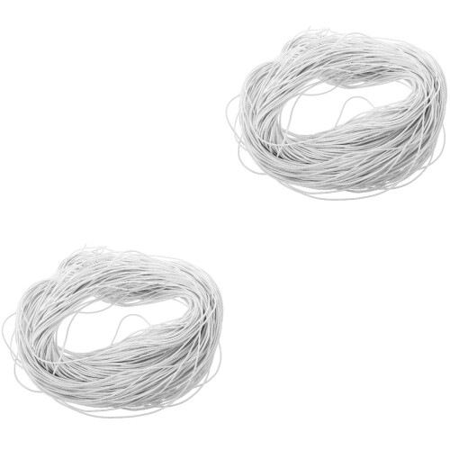 Corde Élastique Blanche Multiusage Pour Lacets Manchette 2