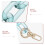 2Pièces Sac Résine Vert Accessoire Élégant 5