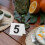 25Pcs Acrylic Table Number Signs 1-25 White Rounded Edges for Parties 3