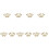 1000Pièces En Bois Bambou Solides Pour Gâteau 4