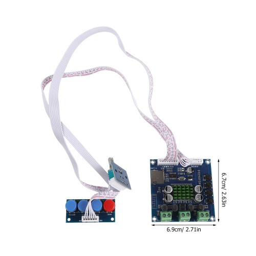 Amplificateur Plastique+alliage Pour Audio DIY 1