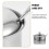Compact Spice Container Canister Silver Stainless Steel 1 Set 4