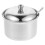 Compact Spice Container Canister Silver Stainless Steel 1 Set 6