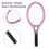 2Ensemble Mini Raquettes Tennis Plastique Accessoires Décor 6