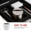 Dustproof Stainless Steel Nail Tool Sterilizer Organizer Silver 5